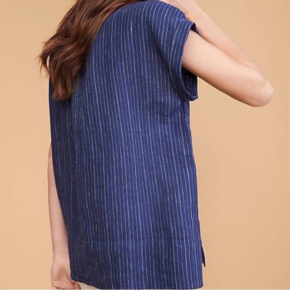 Lou & Grey Oversized Linen Top - Picture 7 of 10